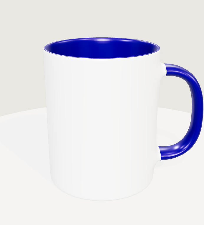 Caneca azul