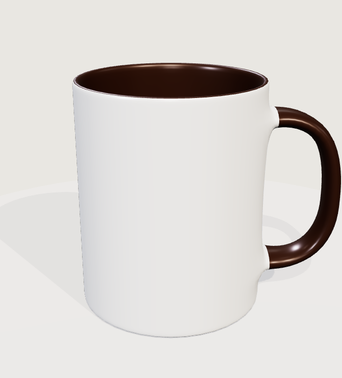 Caneca marrom
